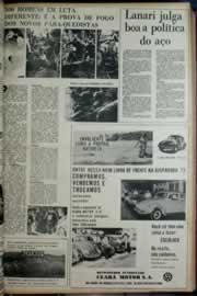 Página do jornal Correio do Ceará de maio de 1972