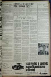Página do jornal Correio do Ceará de maio de 1972
