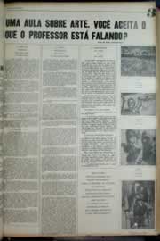 Página do jornal Correio do Ceará de maio de 1972