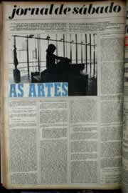 Página do jornal Correio do Ceará de maio de 1972