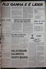 Página do jornal Correio do Ceará de maio de 1972