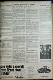 Página do jornal Correio do Ceará de maio de 1972