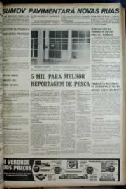 Página do jornal Correio do Ceará de maio de 1972