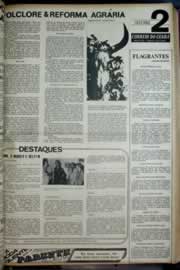 Página do jornal Correio do Ceará de maio de 1972