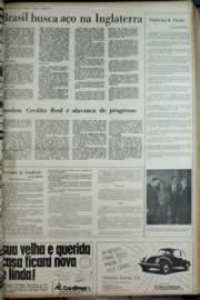 Página do jornal Correio do Ceará de maio de 1972