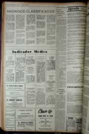 Página do jornal Correio do Ceará de maio de 1972