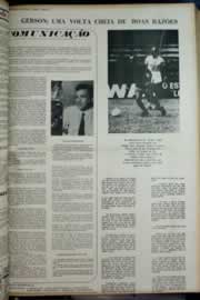 Página do jornal Correio do Ceará de maio de 1972