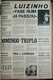 Página do jornal Correio do Ceará de maio de 1972