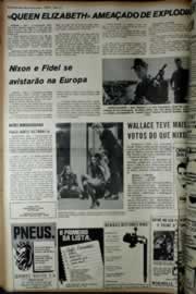 Página do jornal Correio do Ceará de maio de 1972