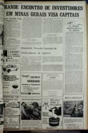 Página do jornal Correio do Ceará de maio de 1972