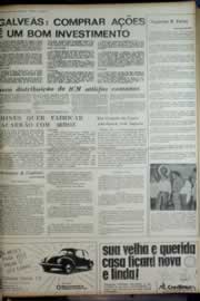 Página do jornal Correio do Ceará de maio de 1972