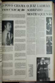 Página do jornal Correio do Ceará de maio de 1972