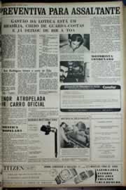 Página do jornal Correio do Ceará de maio de 1972