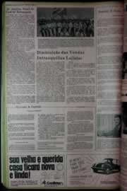 Página do jornal Correio do Ceará de maio de 1972