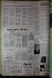 Página do jornal Correio do Ceará de maio de 1972