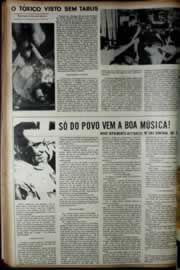 Página do jornal Correio do Ceará de maio de 1972