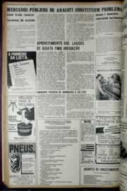Página do jornal Correio do Ceará de maio de 1972