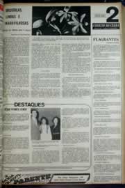 Página do jornal Correio do Ceará de maio de 1972
