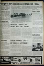 Página do jornal Correio do Ceará de maio de 1972