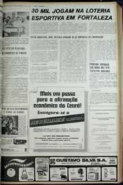 Página do jornal Correio do Ceará de maio de 1972