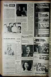 Página do jornal Correio do Ceará de maio de 1972