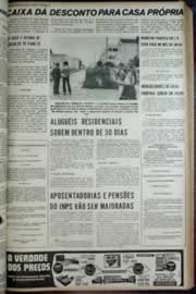 Página do jornal Correio do Ceará de maio de 1972