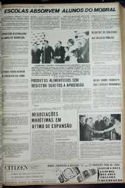 Página do jornal Correio do Ceará de maio de 1972