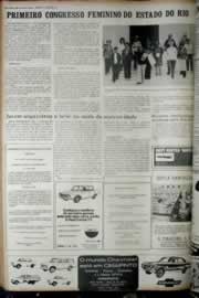Página do jornal Correio do Ceará de maio de 1972