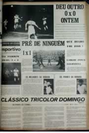 Página do jornal Correio do Ceará de maio de 1972