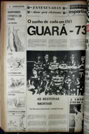 Página do jornal Correio do Ceará de maio de 1972