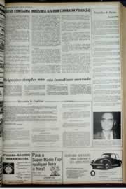 Página do jornal Correio do Ceará de junho de 1972