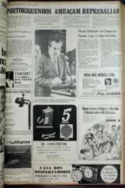 Página do jornal Correio do Ceará de junho de 1972