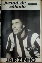 Página do jornal Correio do Ceará de junho de 1972