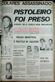 Página do jornal Correio do Ceará de junho de 1972
