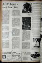 Página do jornal Correio do Ceará de junho de 1972