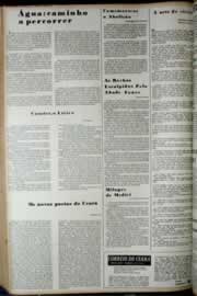 Página do jornal Correio do Ceará de junho de 1972