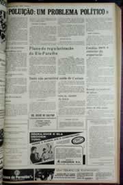 Página do jornal Correio do Ceará de junho de 1972