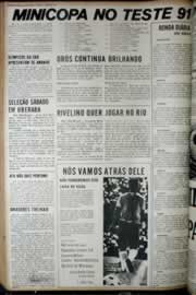 Página do jornal Correio do Ceará de junho de 1972
