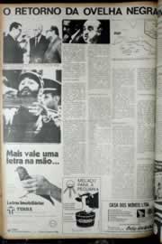 Página do jornal Correio do Ceará de junho de 1972