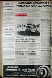 Página do jornal Correio do Ceará de junho de 1972