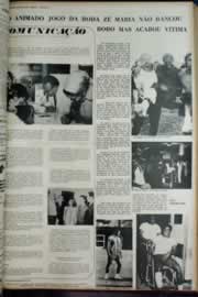 Página do jornal Correio do Ceará de junho de 1972