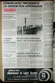 Página do jornal Correio do Ceará de junho de 1972