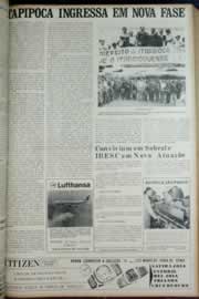 Página do jornal Correio do Ceará de junho de 1972
