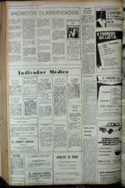 Página do jornal Correio do Ceará de junho de 1972