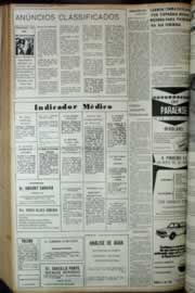 Página do jornal Correio do Ceará de junho de 1972