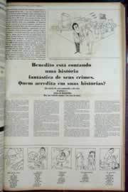 Página do jornal Correio do Ceará de junho de 1972