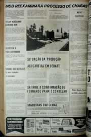 Página do jornal Correio do Ceará de junho de 1972