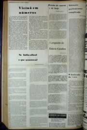 Página do jornal Correio do Ceará de junho de 1972
