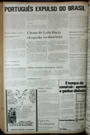 Página do jornal Correio do Ceará de junho de 1972