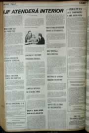 Página do jornal Correio do Ceará de junho de 1972